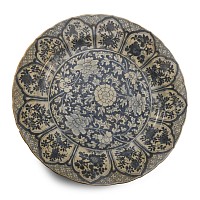 Chinese Blue and White Export Ware Charger