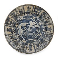 Chinese Blue and White Export Ware Plate