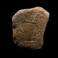 Western Asiatic Hand of Fatima Stone Fragment