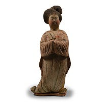 Chinese Tang Terracotta Court Lady