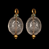 Byzantine Rock Crystal Pendant