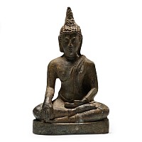 Bronze Seated Buddha Statuette