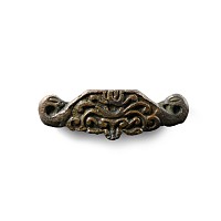Viking Age Bronze Lower Sword Guard with Dragons