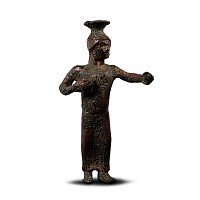 Etruscan Bronze Statue of a War God