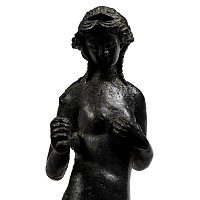 Roman Bronze Statuette of Venus