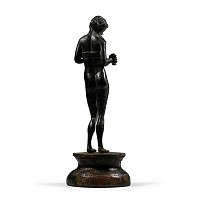 Roman Bronze Statuette of Venus