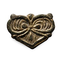 Saxon Gilt Bronze Applique