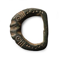 Roman Buckle with Animal Heads