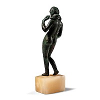 Roman Bronze Statue of Venus Anadyomene
