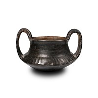 Villanovan Terracotta Two-Handled Bowl
