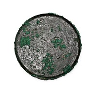 Greek Bronze Mirror with Floral Pattern