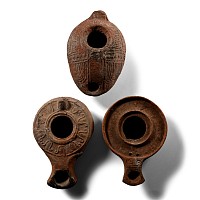 Roman and Byzantine Ceramic Oil Lamp Collection