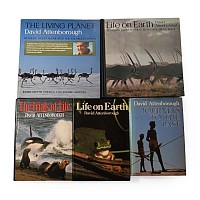 Books on Wildlife by David Attenborough - 5 Titles