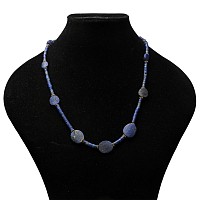 Bactrian Style Lapis Lazuli Bead Necklace String