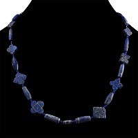 Bactrian Style Lapis Lazuli Bead Necklace String