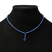 Lapis Lazuli Bead Necklace String