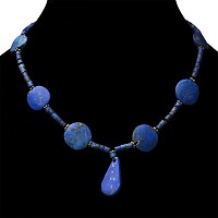 Lapis Lazuli Bead Necklace String