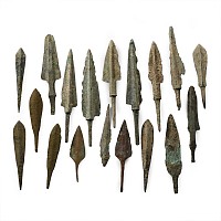 Luristan Bronze Arrowhead Collection