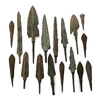 Luristan Bronze Arrowhead Collection