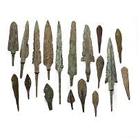 Western Asiatic Bronze Arrowhead Collection