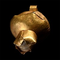 Greek Gold Pomegranate-Shaped Pendant