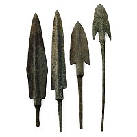 Luristan Bronze Arrowhead Collection