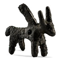 Western Asiatic Bronze Figure of a Zebu