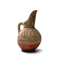 Western Asiatic Terracotta Spouted Vessel