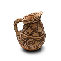 Western Asiatic Terracotta Spouted Vessel