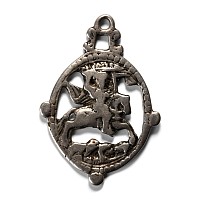 Post Medieval Silver Pendant with Saint James