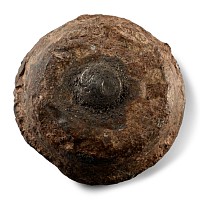 Viking Lead Weight with Inlaid Silver Stud