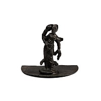 Medieval Pewter Salt-Cellar Lid