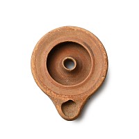 Greek Corinthian Terracotta Oil Lamp