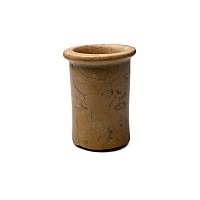 Egyptian Cylindrical Breccia Vase