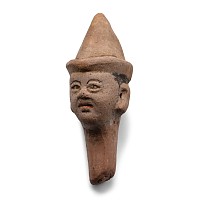 Chinese Ming Style Terracotta Statue Head