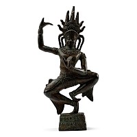 South East Asian Nang Teap Asporn Celestial Nymph Statuette