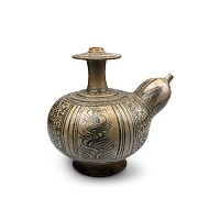 South East Asian Sawankalok Stoneware Kendi