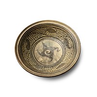 South East Asian Sawankalok Stoneware Bowl