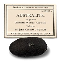 Australian Meteorite Crater Tektite Specimen