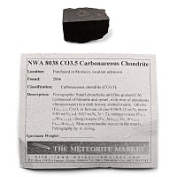 NWA 8038 Carbonaceous Chondrite (CO3.5) Polished Meteorite
