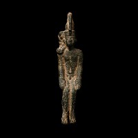 Egyptian Bronze Seated Harpocrates