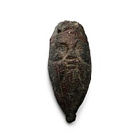 Roman Bronze Silenus Mask