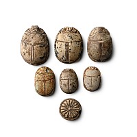 Egyptian Steatite Scarab Collection