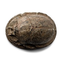 Large Egyptian Steatite Scarab