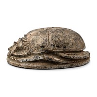 Large Egyptian Steatite Scarab
