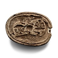 Large Egyptian Steatite Scarab