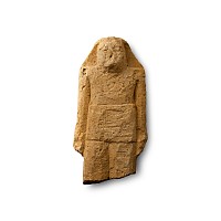 Egyptian Limestone Grave Figure