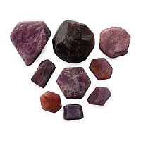Ruby Crystal Gemstone Group