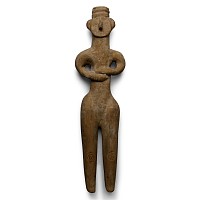 Amlash Style Terracotta Idol