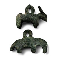 Luristan Bronze Animal Pair